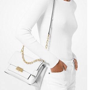 Michael Kors White Cece Bag